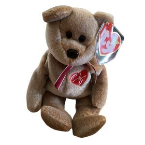 2006 Signature Bear Ty Beanie Baby Plush Collectible Vintage Y2K